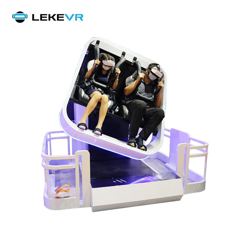 LEKE VR Simulateur de montagnes russes Réalité virtuelle Flying Cinema 360