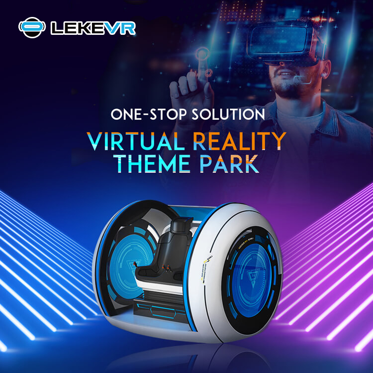 LEKE VR Jeu de réalité virtuelle Space Shuttle2.0 VR Fournisseur de solutions d'entreprise 9D VR Simulator Egg Chair